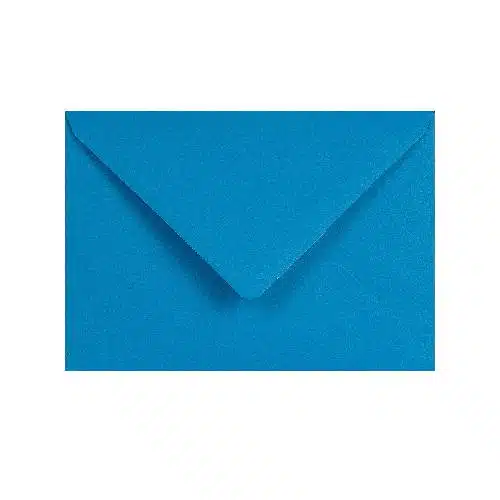 Briefumschlag C6 meeresblau