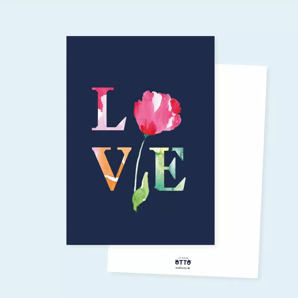 Grußkarte<br>„LOVE“ – Bild 2